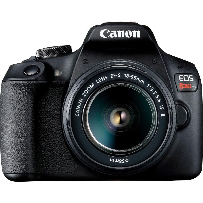 CANON EOS Rebel T7 DSLR Digital Camera with 18-55mm IS II Lens Kit