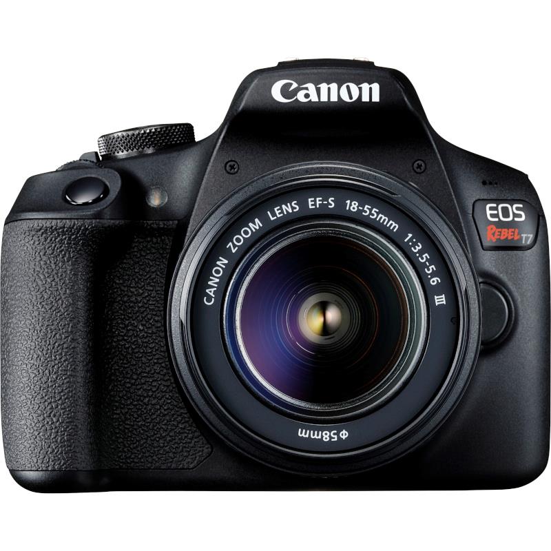 CANON EOS Rebel T7 DSLR Digital Camera with 18-55mm DC III Lens Kit