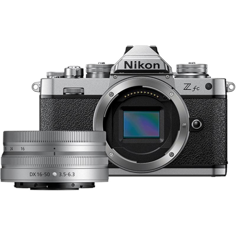 Nikon Z fc 16-50mm f/3.5-6.3 VR (Silver) Lens Kit | Mirrorless Camera