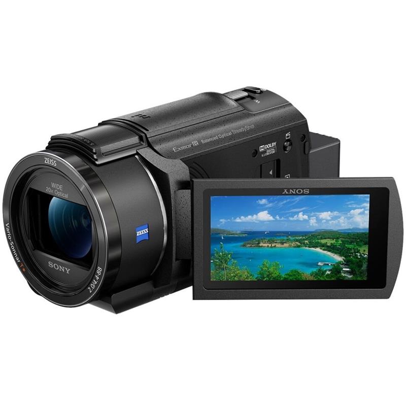 Sony Handycam FDR-AX43A - Camcorder - 4K / 30 fps - 8.57 MP - 20x zoom