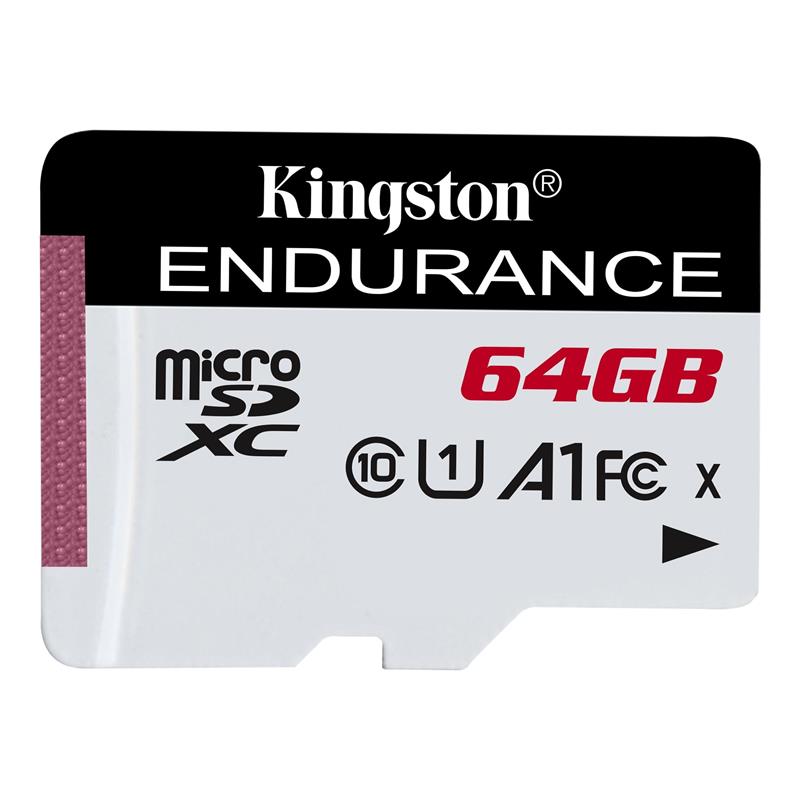 Kingston Endurance 64GB microSDXC UHS-I U1 A1 V10