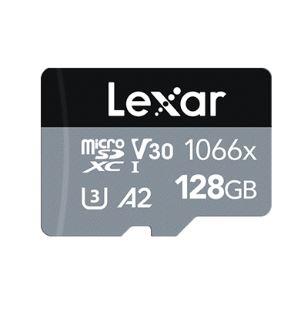 Lexar Professional 1066x 128GB UHS-I Micro SDXC  with Adapter