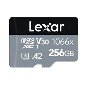 Lexar Professional 1066x 256GB UHS-I Micro SDXC  with Adapterr(Open Box)