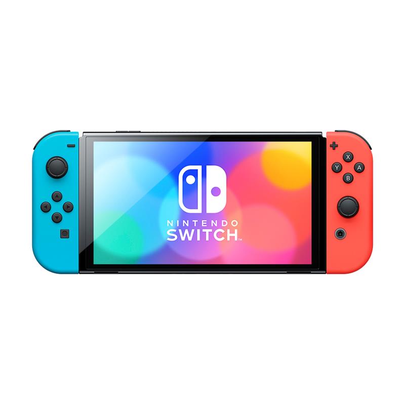 Nintendo Switch (OLED Model) Console - Red/Blue - Canada