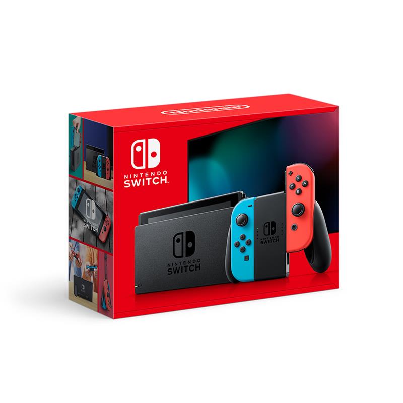 Nintendo Switch™ Console with Neon Red and Blue Joy-Con™