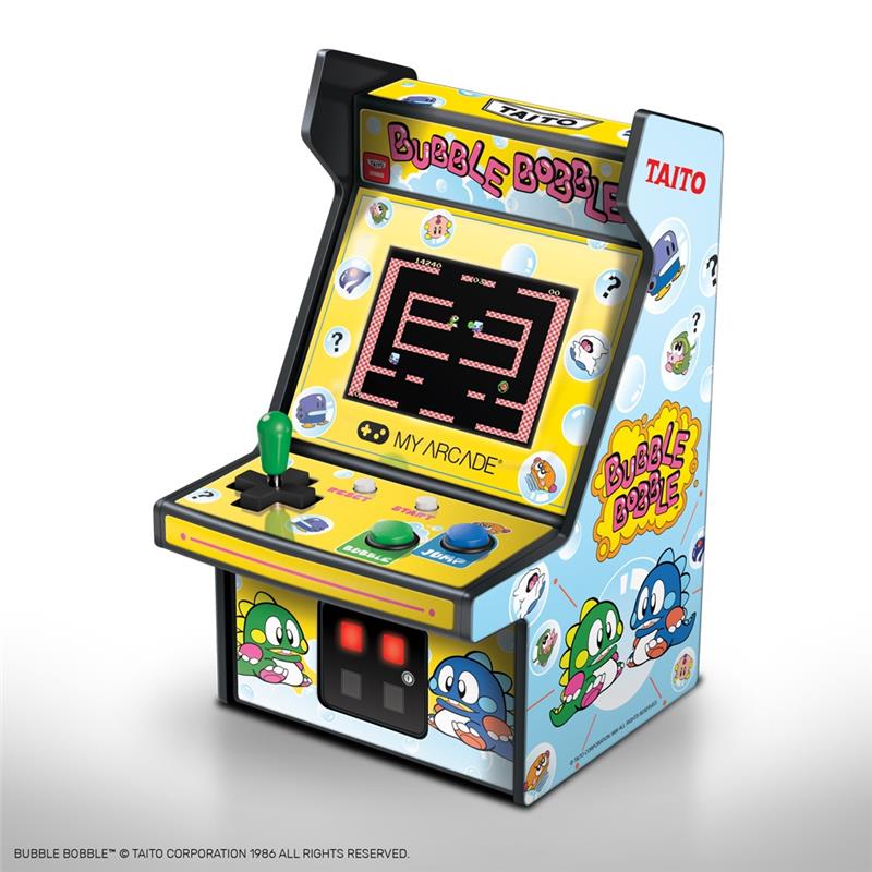 My Arcade 6" Mini Arcade Machine - Officially Licensed - Bubble Bobble