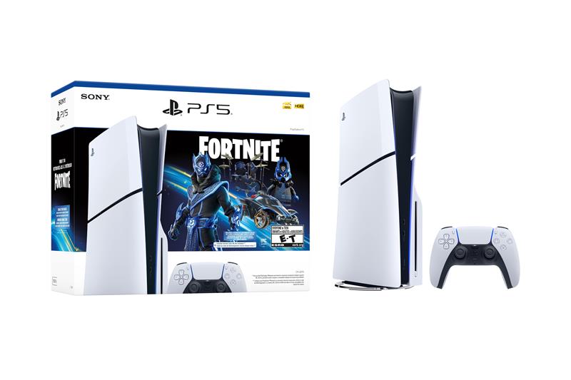 SONY PlayStation®5 Slim Console - Fortnite Cobalt Star Bundle