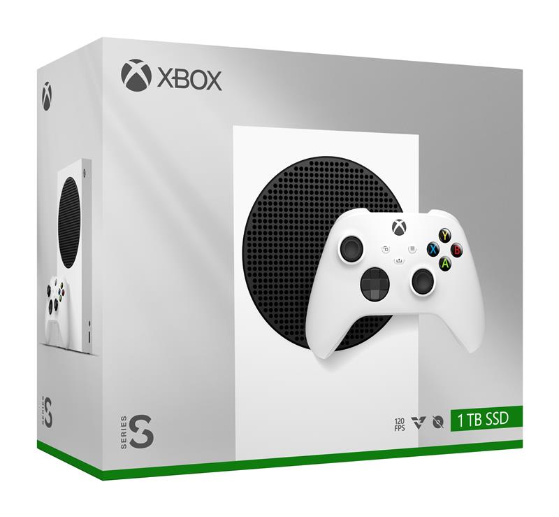 Microsoft Xbox Series S 1TB Console - Robot White