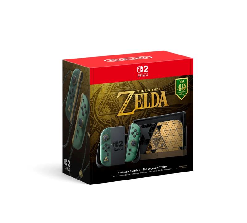 Nintendo Switch™ 2 - The Legend of Zelda 40th Anniversary Edition