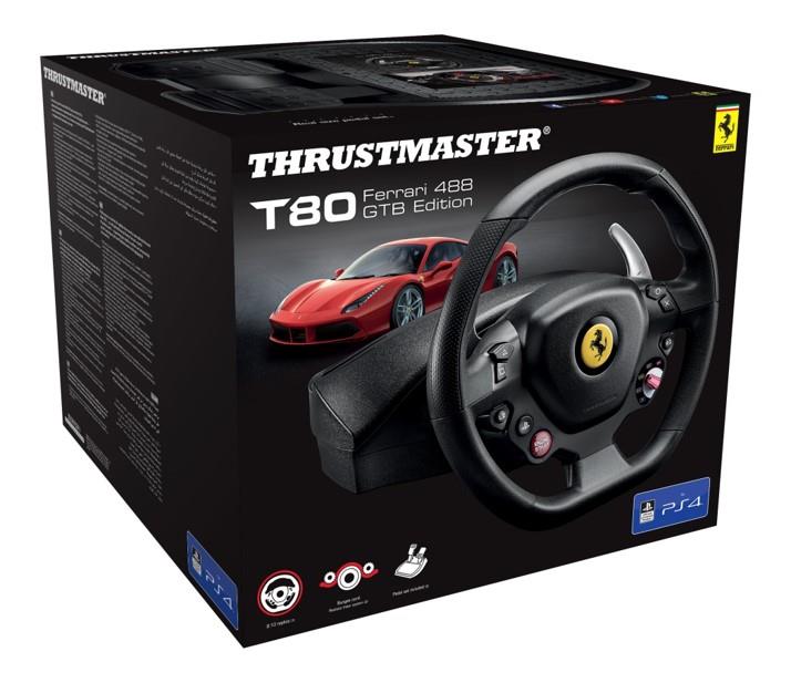 THRUSTMASTER T80 Ferrari 488 GTB Edition - PlayStation 4 and
