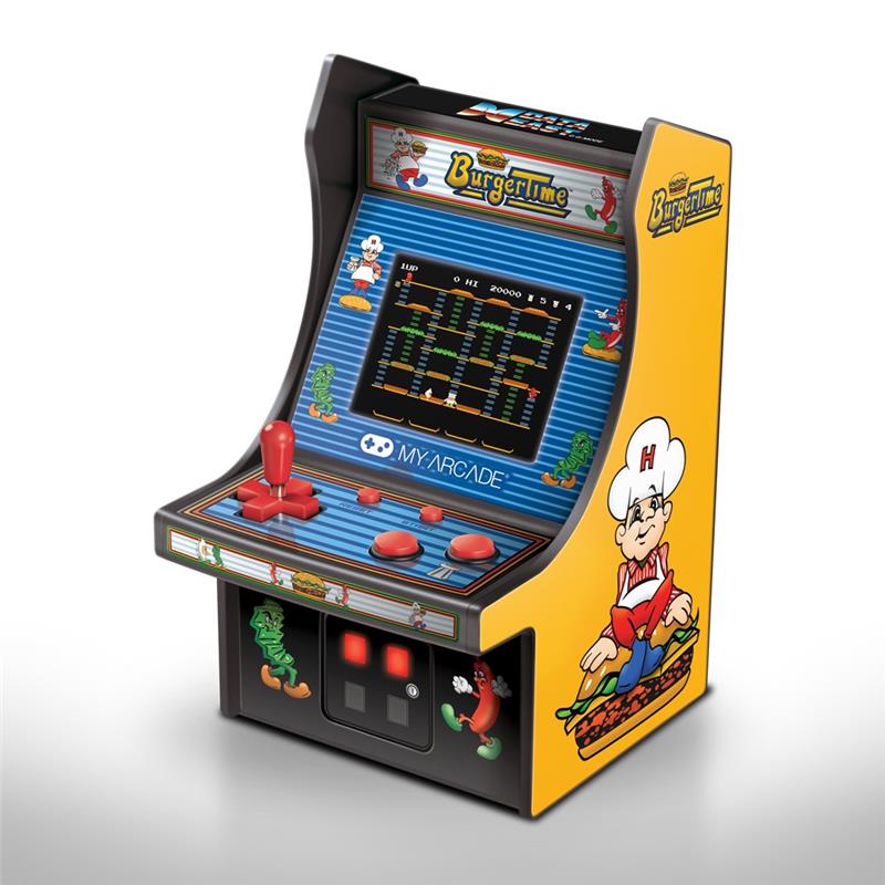 My Arcade (Burgertime) - Mini borne d'arcade de 6 po