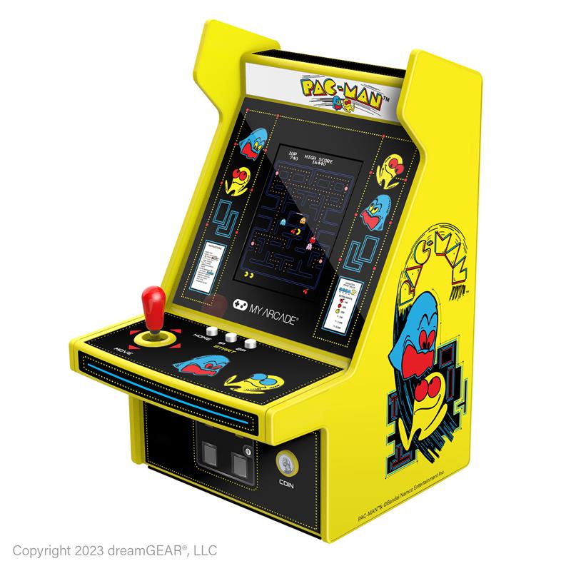 dreamGEAR My Arcade Pac-Man Micro Player Pro 6.75" Mini Arcade Machine