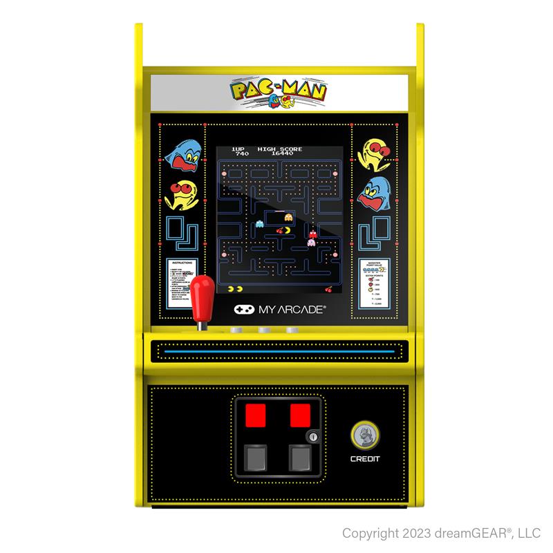 Pac-man microplayer top retro arcade