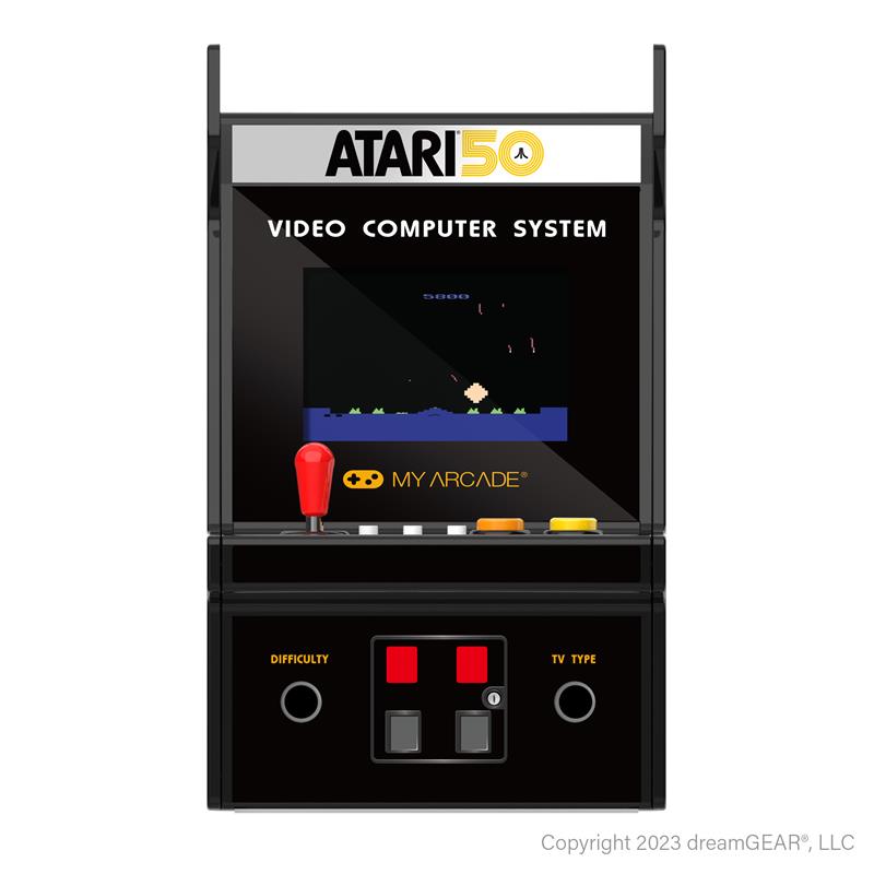 dreamGEAR My Arcade Atari 100-in-1 Micro Player Pro 6.75" Mini Arcade