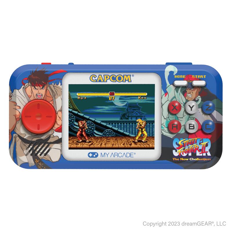 dreamGEAR My Arcade Street Fighter II Pocket Player Pro Gaming System