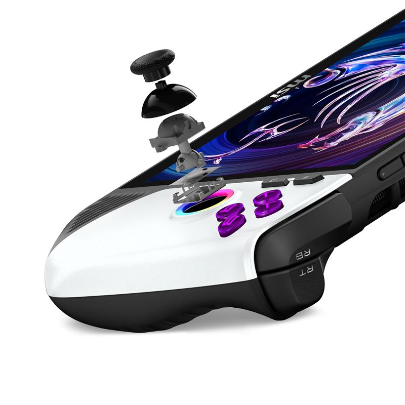 MSI HandHeld CLAW 8 AI+ A2VM Polar Tempest Edition, 8