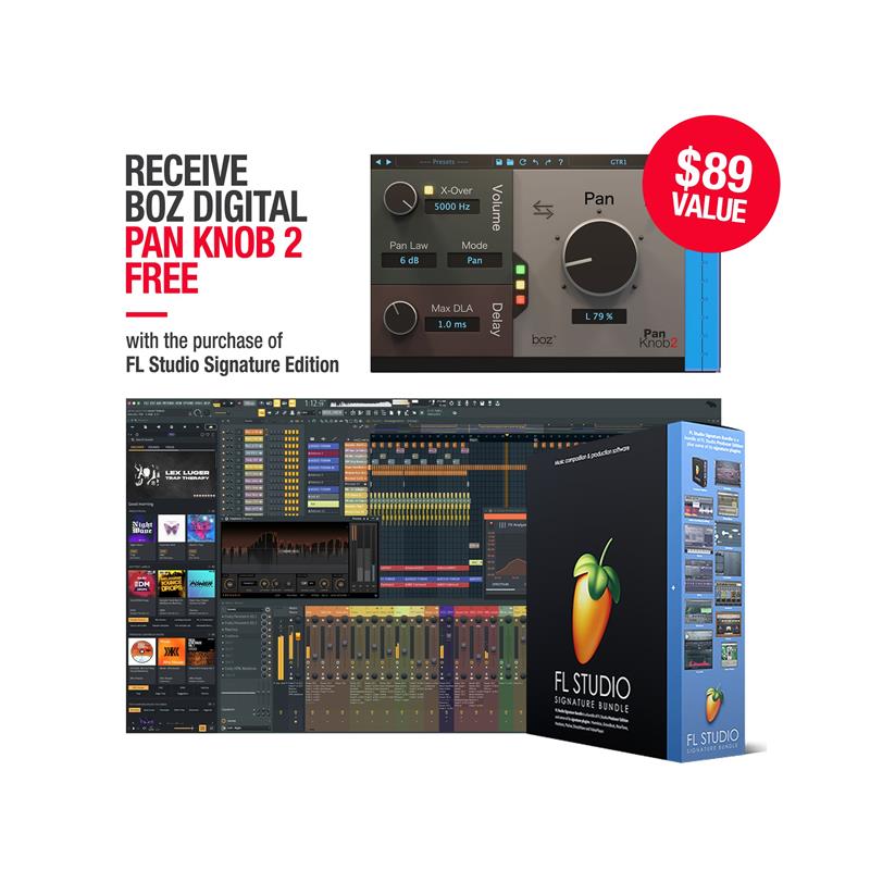 IMAGE LINE FL Studio Signature Bundle [Box Version]