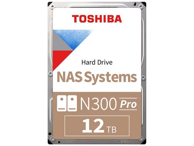 Toshiba N300 Pro 12TB NAS Internal Hard Drive 7200RPM  SATA 3.0