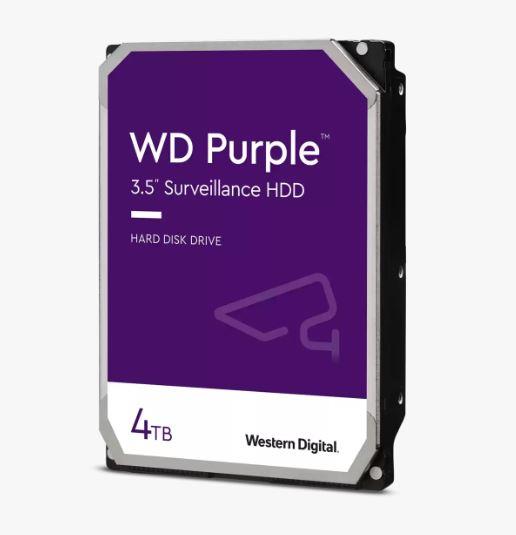 WD Purple Surveillance Hard Drive 4TB(Open Box)