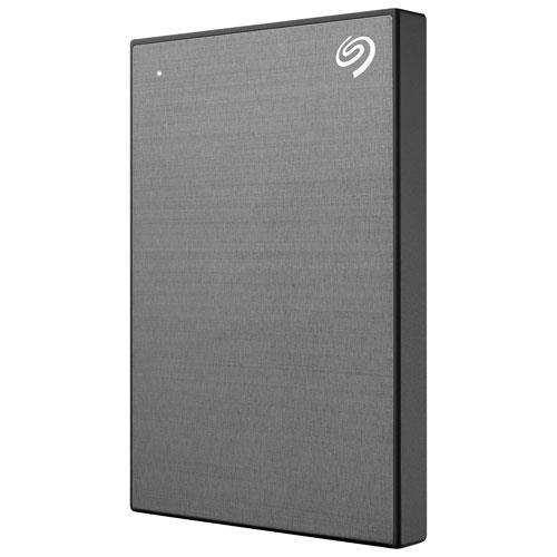 Seagate One Touch 5 TB Portable Hard Drive Space Grey