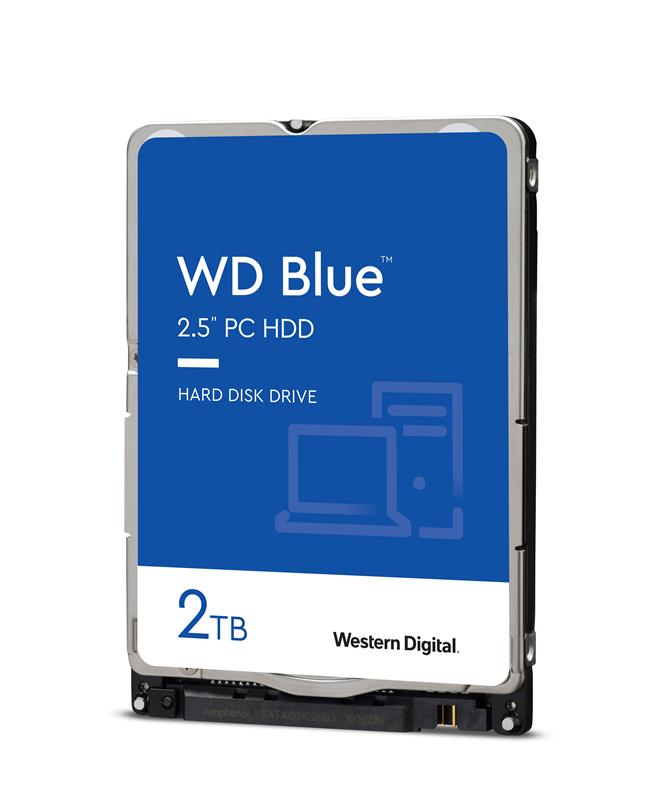 WD Blue 2TB Mobile Hard Disk Drive, 2.5in