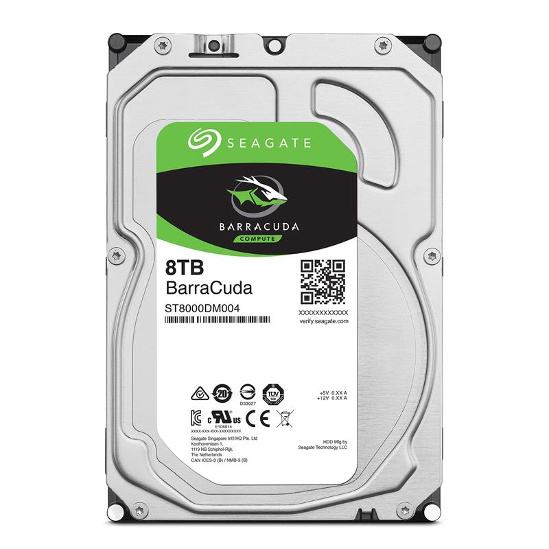 Seagate Barracuda 8TB 内蔵型HDD 3台 Seagate BarraCuda 8TB 3.5