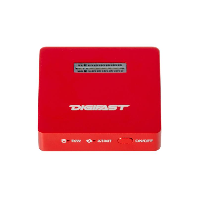 Digifast M.2 NVMe SSD Docking Base, USB3.2 GEN2 Type-C (10 Gbps) - Red - DX2-R