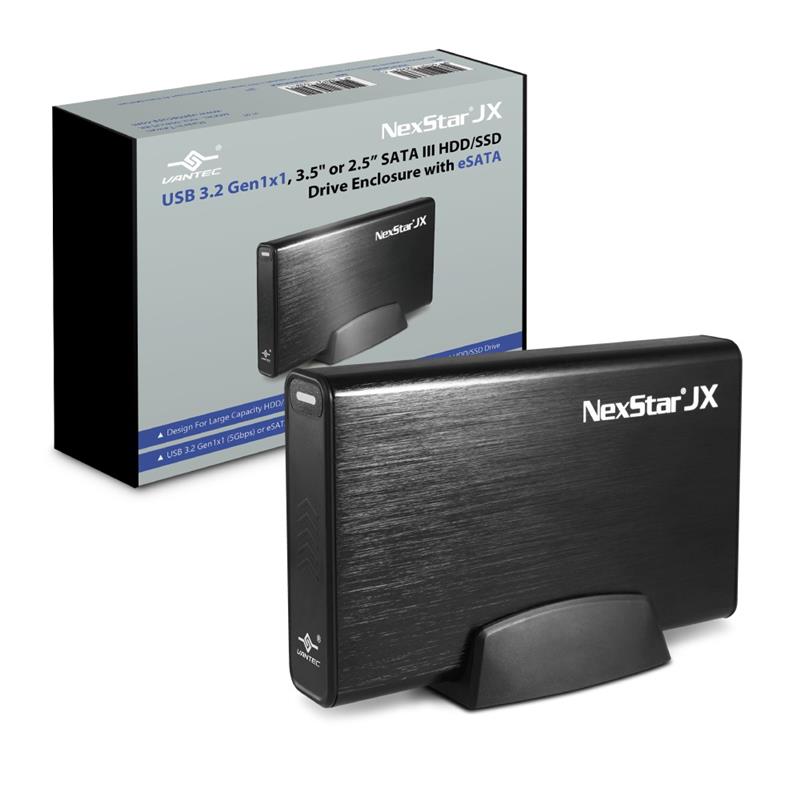 VANTEC-NexStar JX USB 3.2 Gen1x1, 3.5" / 2.5” SATA III HDD/SSD Drive