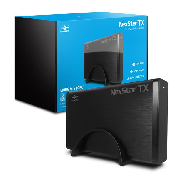 Vantec Storage Accessory NexStar TX 3.5" USB 3.0 HDD Enclosure Black(Open Box)