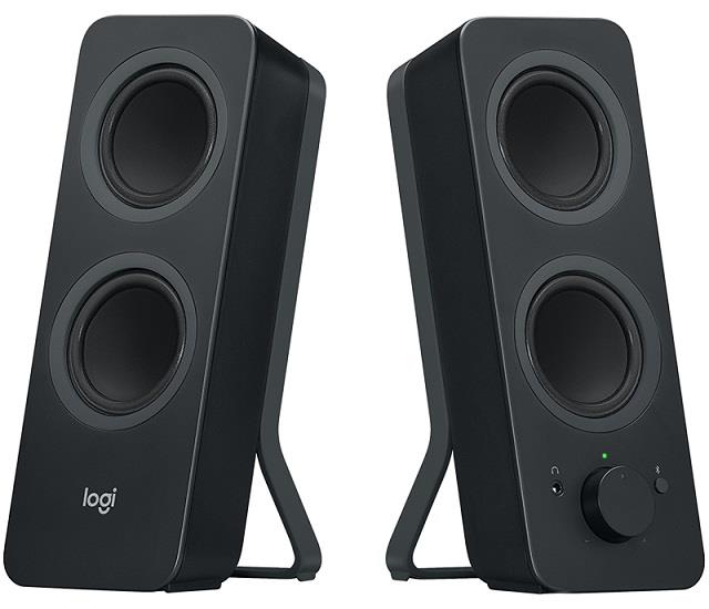 LOGITECH Z207 2.0 Stereo Bluetooth Computer Speaker System, Black(Open Box)