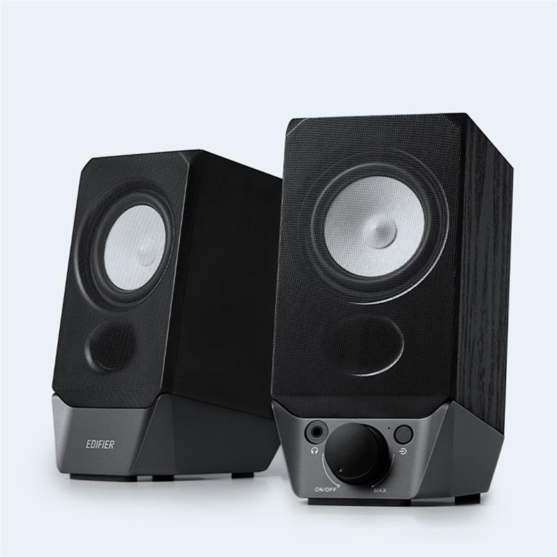 EDIFIER R19BT 2.0 PC Speaker System with Bluetooth, Black