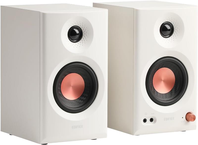 EDIFIER MR3 Powered Studio Monitor Active 2.0 Speaker System, White