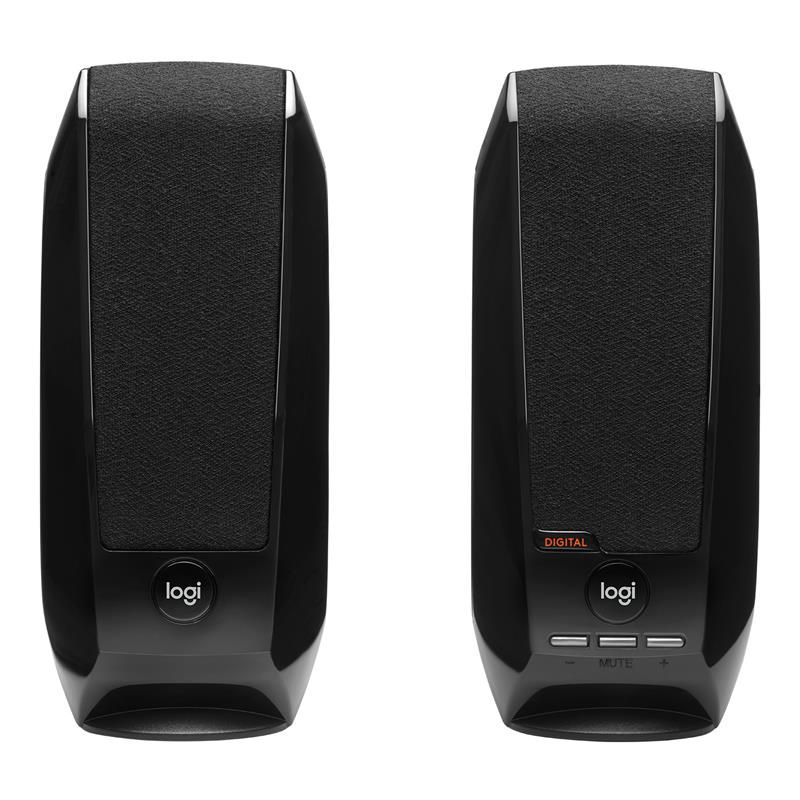 LOGITECH S150 USB Stereo Speakers, Black(Open Box)