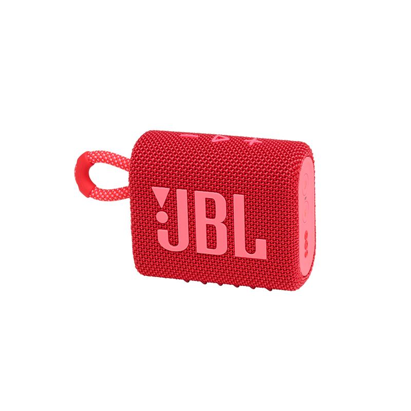 JBL Go 3 Portable Waterproof Speaker, Red(Open Box)