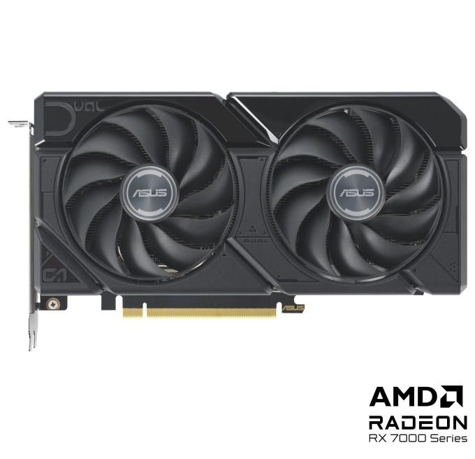 ASUS DUAL Radeon™ RX 7600 XT OC Edition 16GB GDDR6