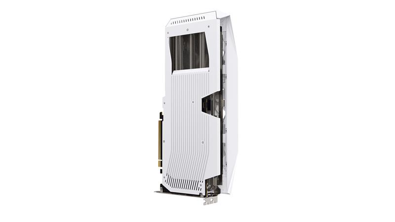 XFX Mercury AMD Radeon RX 9060 XT OC White Gaming Edition 16GB