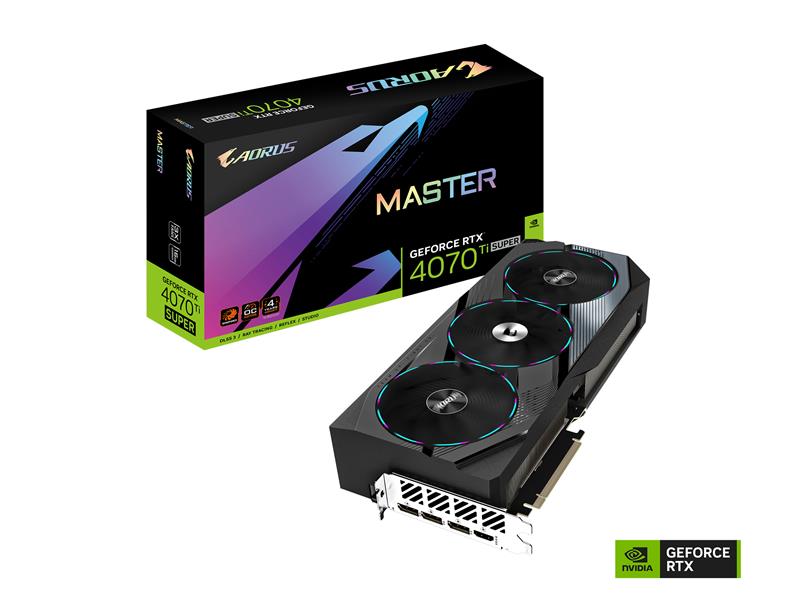 GIGABYTE AORUS GeForce RTX 4070 Ti SUPER MASTER 16G