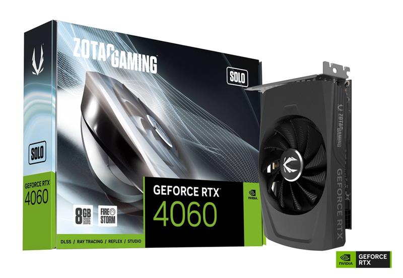 ZOTAC GAMING GEFORCE® RTX 4060 8GB SOLO Gaming Graphics Card