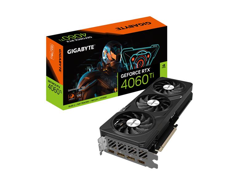 GIGABYTE GeForce RTX 4060 Ti GAMING OC 16GB GDDR6 Graphics Card