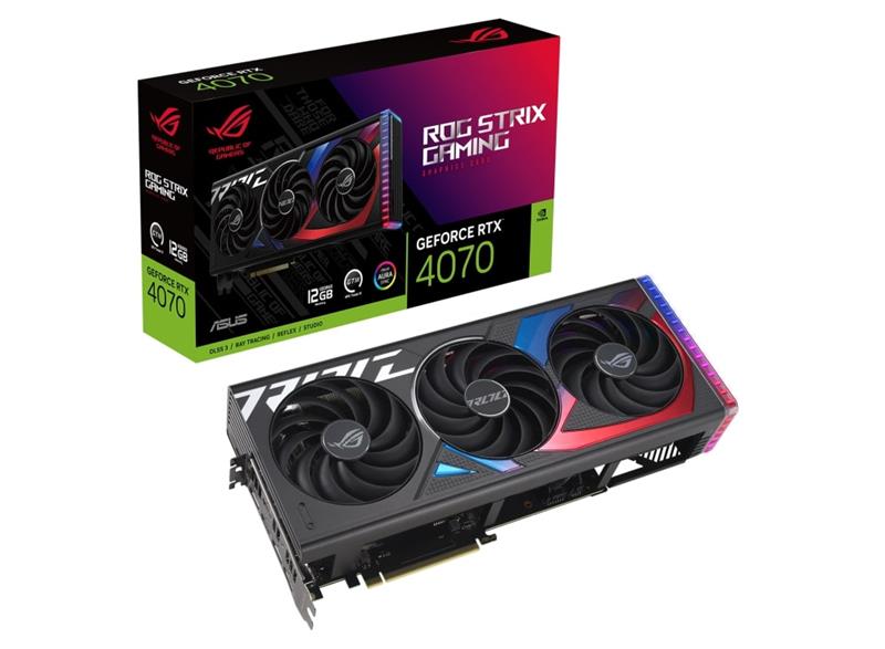 ASUS ROG Strix GeForce RTX 4070 12GB GDDR6X (ROG-STRIX-RTX4070-12G-GAM