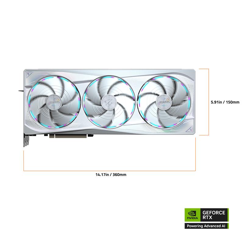 GIGABYTE AORUS GeForce RTX 5090 MASTER ICE 32G - Canada Computers