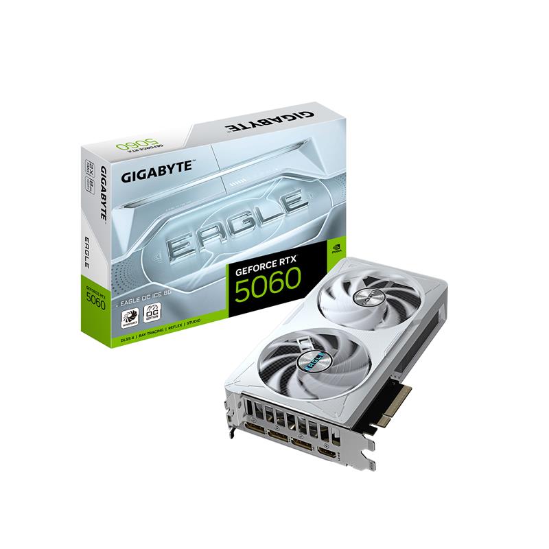 GIGABYTE GeForce RTX 5060 EAGLE OC ICE 8G