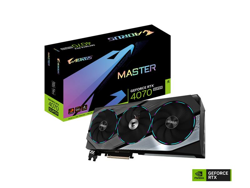 GIGABYTE AORUS GeForce RTX 4070 SUPER MASTER 12G