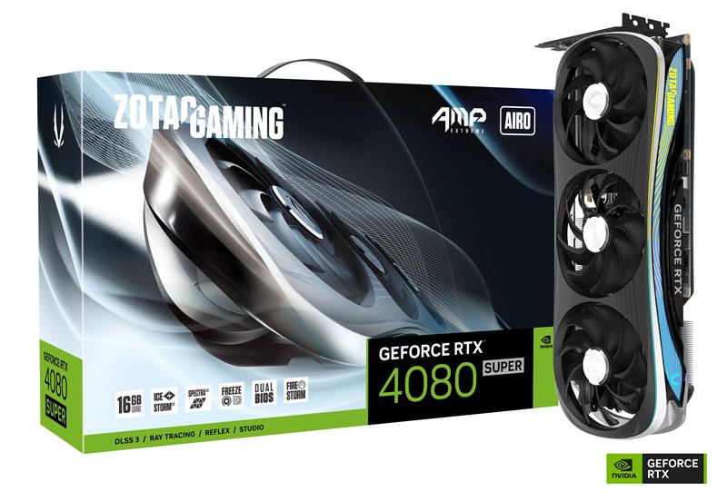 ZOTAC GAMING GeForce RTX 4080 SUPER AMP EXTREME AIRO 16GB