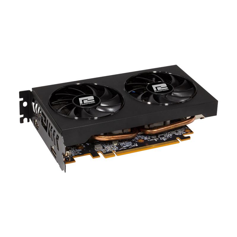 PowerColor Fighter AMD Radeon RX 6500XT Gaming Graphics Card with 4GB GDDR6 Memory AXRX 6500XT 4GBD6-DH/OC