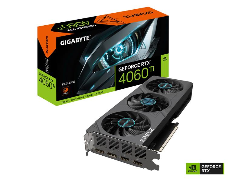 GIGABYTE GeForce RTX 4060 Ti EAGLE 8GB GDDR6 Graphics Card