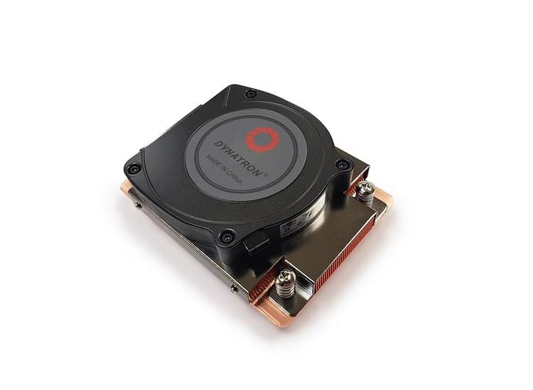Dynatron - A42-DYN - FN A42-DYN 1U active heatsink Copper Fin for AM4 AM5 socket Brown box