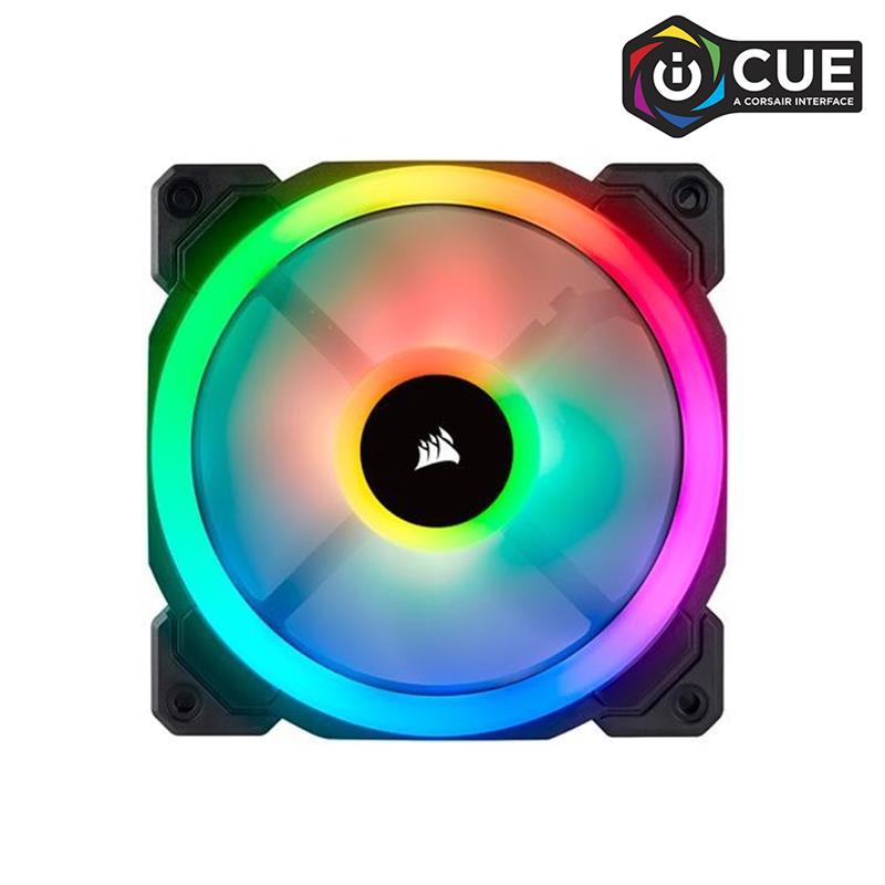 CORSAIR LL Series LL120 RGB 120mm Dual Light Loop RGB LED PWM Fan