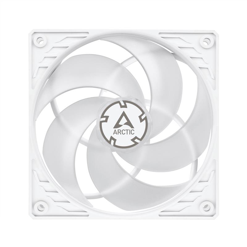 Arctic P12 PWM (White/Transparent) – 120mm Pressure optimized case fan | PWM Controlled speed