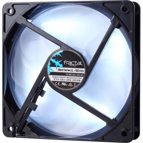 FRACTAL DESIGN Silent Series LL 120mm  (FD-FAN-SSLL-120-WT)